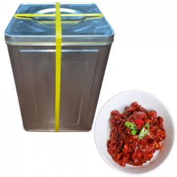 우성물산 낙지젓 업소용 대용량 반찬 20kg, 1개(캔포장)