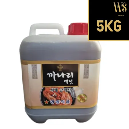 [보령] 까나리 75% 액젓 5kg 업소용 대용량 김장