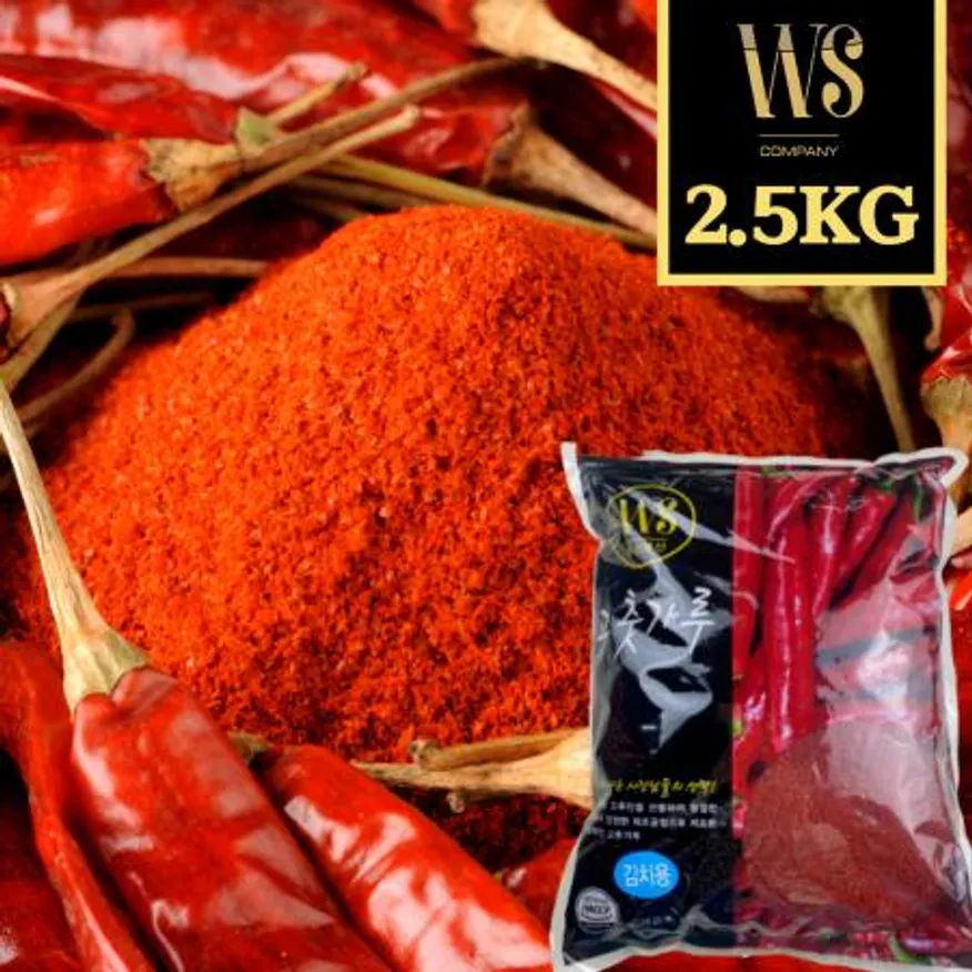 보통매운맛 고춧가루 2.5kg, 1봉 굵은 굵기 김치용 이미지