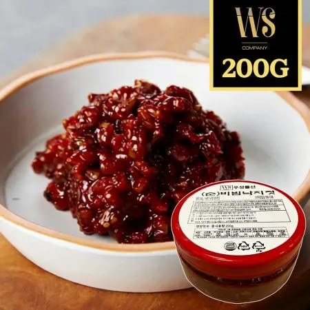 우성물산 국내제조 비빔 낙지젓 200g [ 낙지젓갈 소포장 소용량 샵인샵 ]