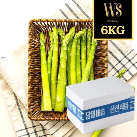 냉동야채 냉동 아스파라거스 6kg 이미지