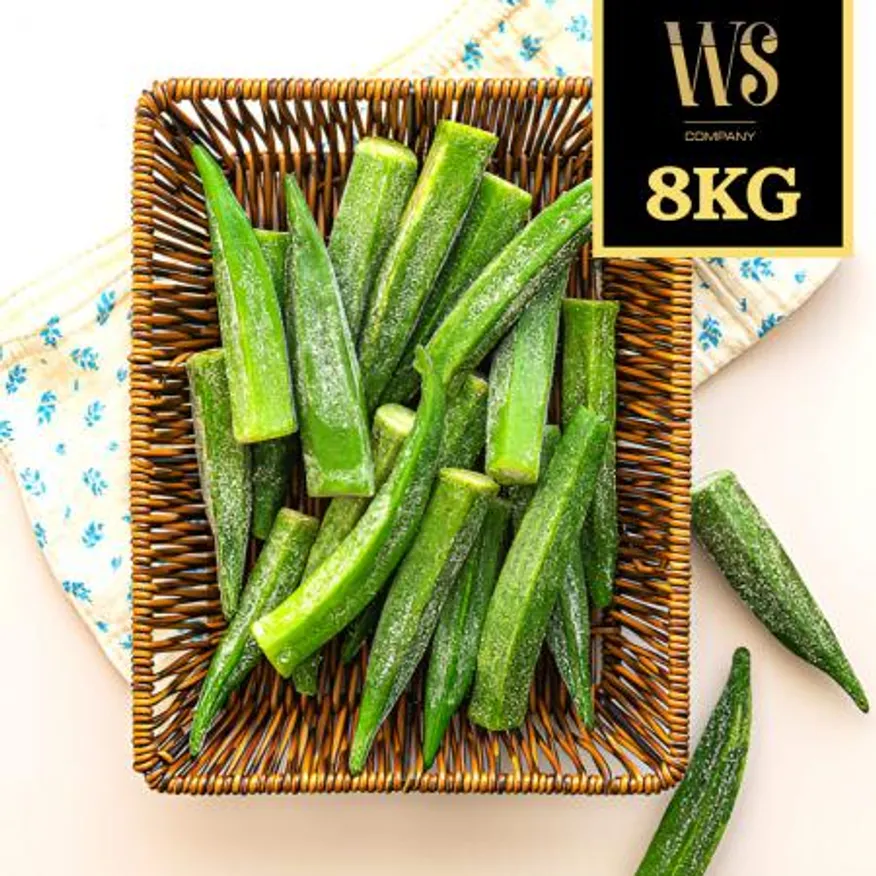 냉동야채 냉동 오크라(홀) 8kg 이미지