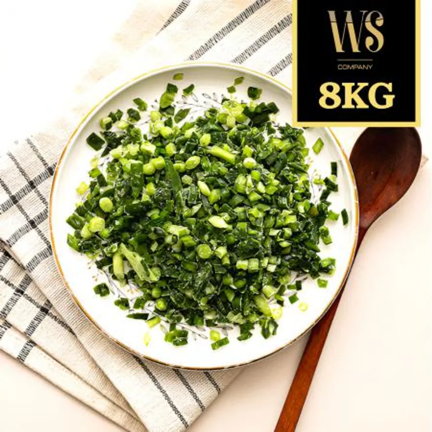 냉동야채 냉동 부추5mm슬라이스 8kg 이미지