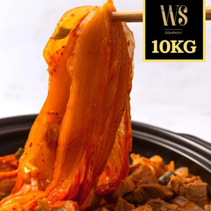 중국산 볶음김치 찜용볶음김치(포기) 10kg 아이스박스포장 이미지