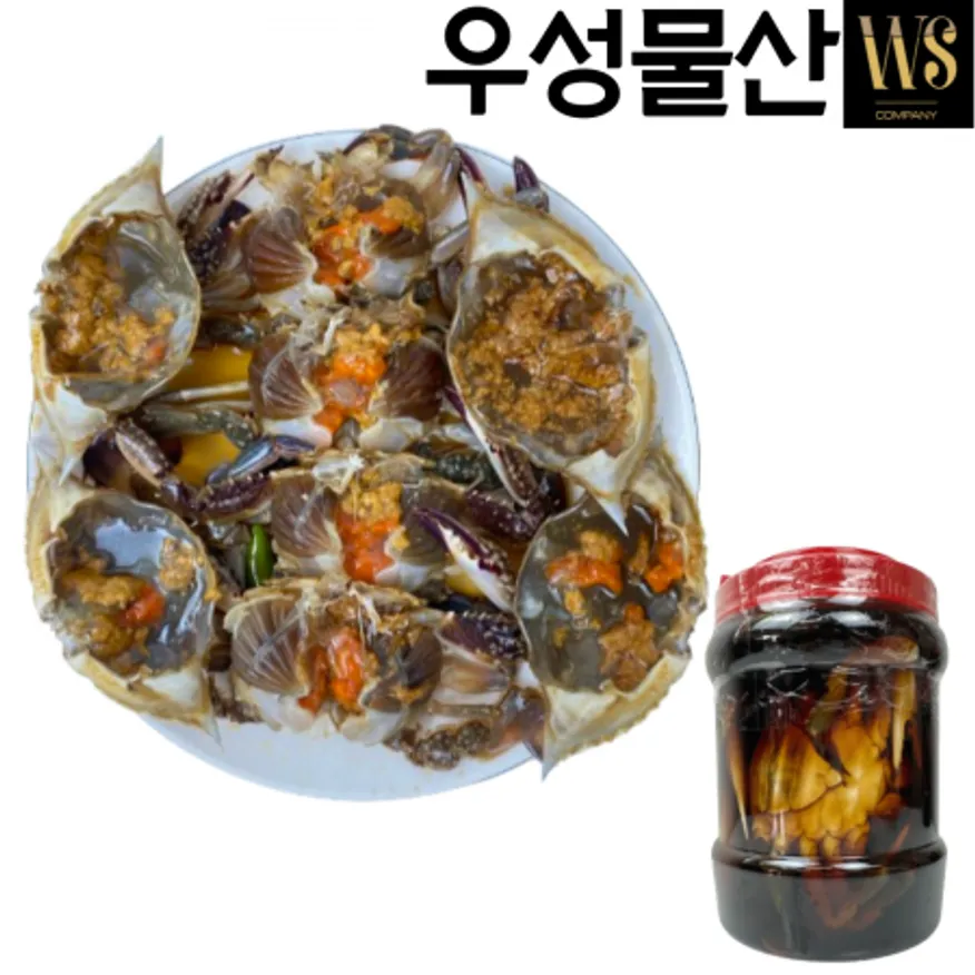 간장게장 양념게장 알배기 게장 꽃게장 2kg 이미지