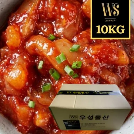 우성물산 3cm 오징어젓갈 10kg 무말랭이함유 아이스박스포장 [ 업소용 오징어젓 젓갈 3센치 ]