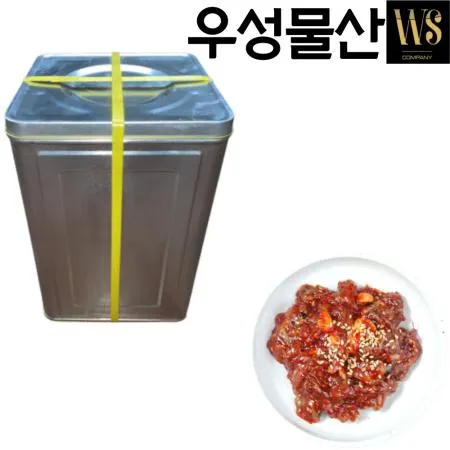 업소용 최상급 양념 꼴뚜기젓갈 꼴뚜기젓 20kg