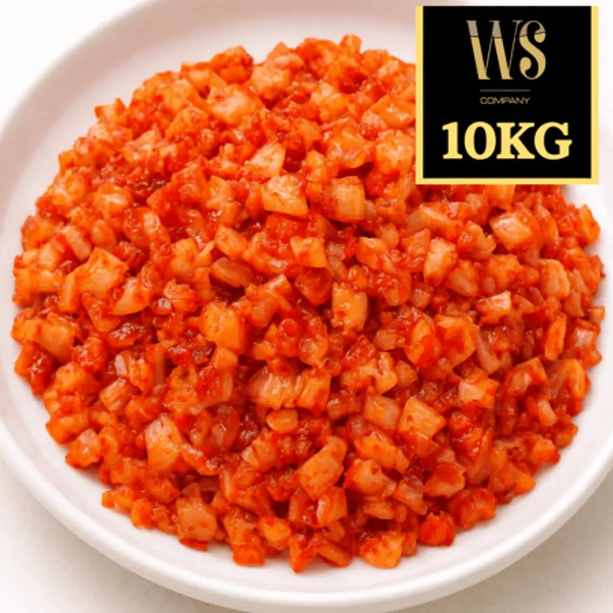 우성물산 슬라이스(다진) 업소용 대용량 10kg 세절 박스포장 이미지