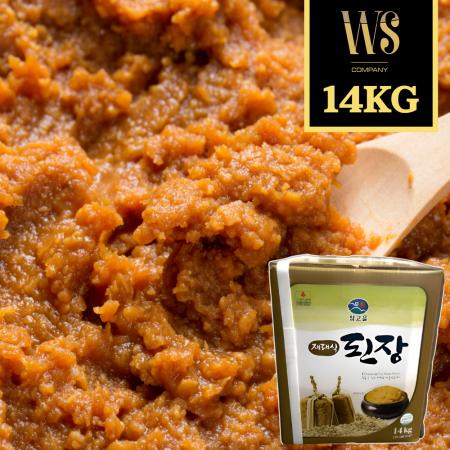 참고을 재래식 된장 14kg 지함포장 대용량 업소용 구수한된장