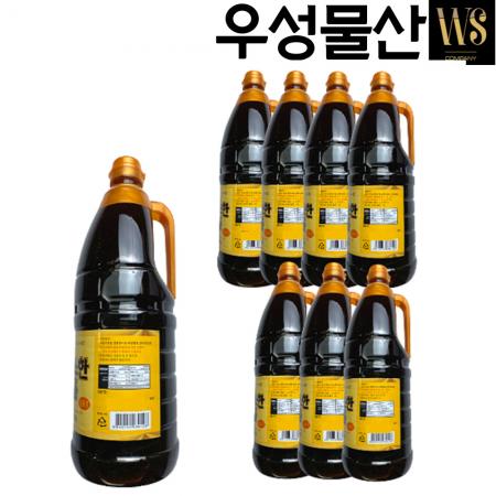 고향식품 참고소한 기름 1.8L*8병 향미유 맛기름 참기름대용 이미지