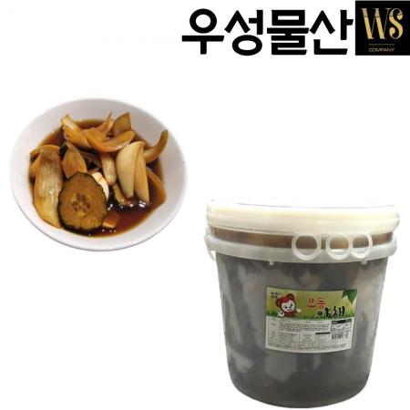 반찬단지 모듬야채 10kg 업소용 대용량  이미지