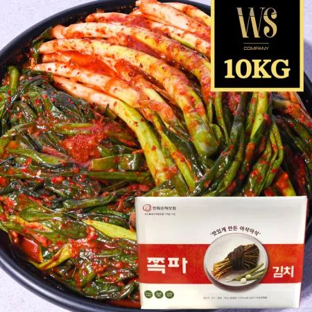 [맛보장] 맛있게만든 쪽파김치 파김치 10kg 박스포장