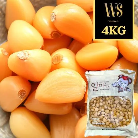 반찬단지 알마늘 4kg 업소용 대용량