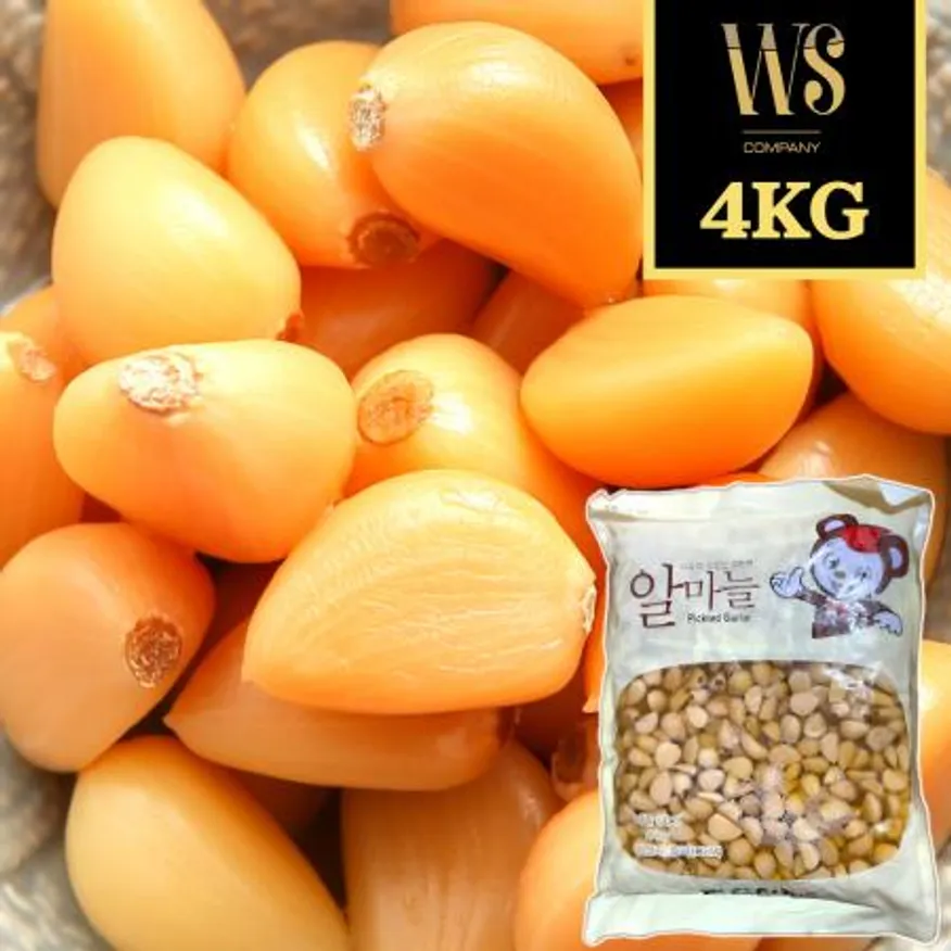 반찬단지 알마늘 4kg 업소용 대용량 이미지