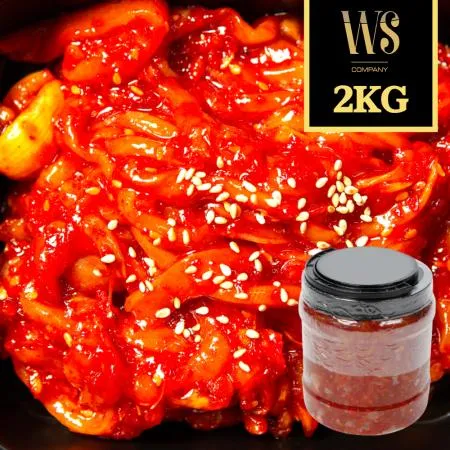 우성물산 채쓴 오징어젓갈 2kg, 1통, 업소용 가정용