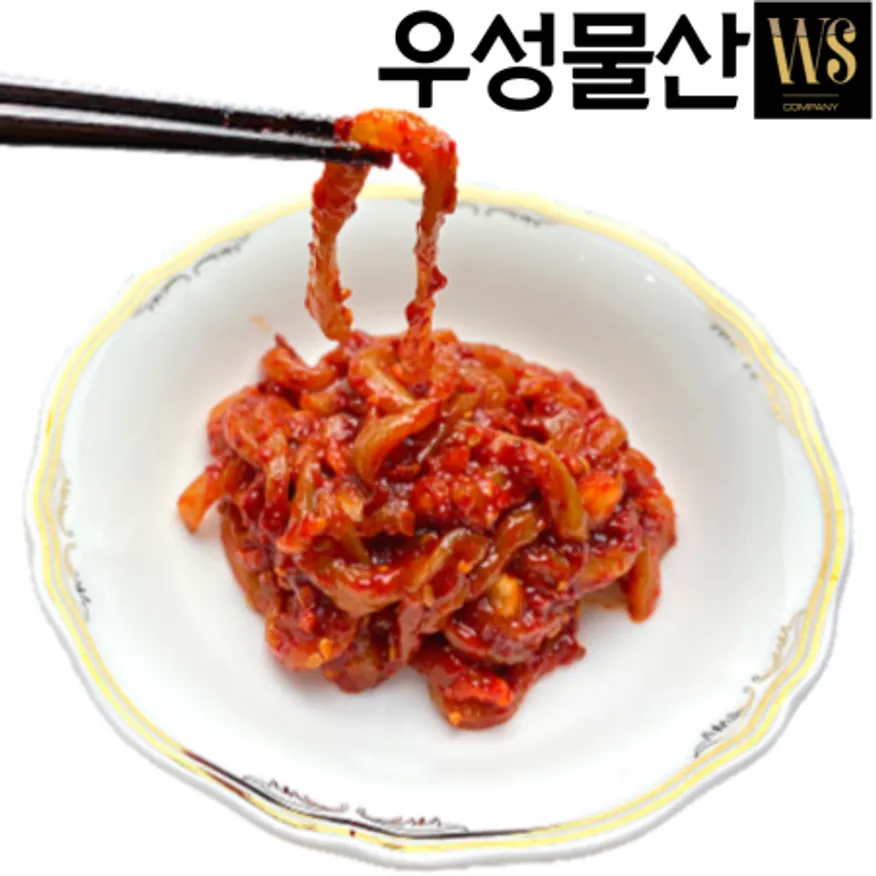 우성물산 업소용 가성비상품 채쓴 오징어젓 10kg 박스포장 이미지