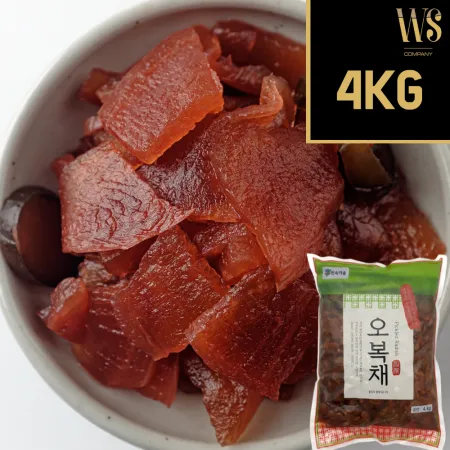 오복채 4kg 박스포장  단짠단짠 꼬독한 식감 이미지