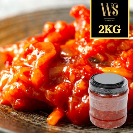 우성물산 다진 오징어젓갈 2kg, 1통, 업소용, 가정용