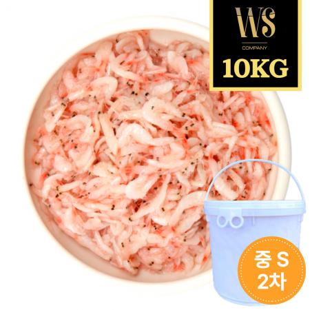 우성물산 업소용 중국산 새우젓 10kg, S사이즈 국내2차선별