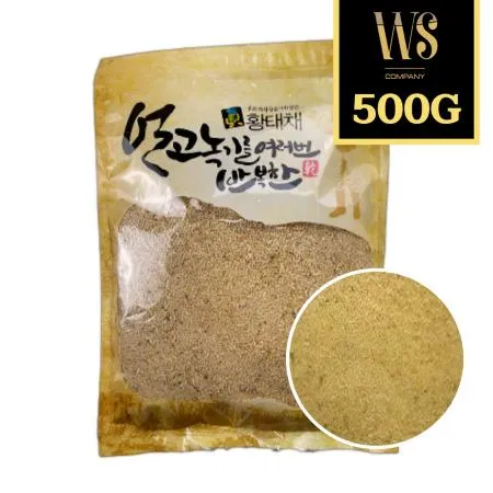 고운 굵기 로스팅 황태 가루 500g [ 천연 조미료 볶은 볶음 담백한 ]