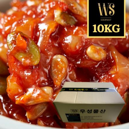 중국산 우성물산 씨앗젓갈 10kg 박스포장