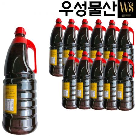 고소한 참진기름(참기름 40%) 1.8L, 12병 맛기름 향미유 참기름대용 이미지