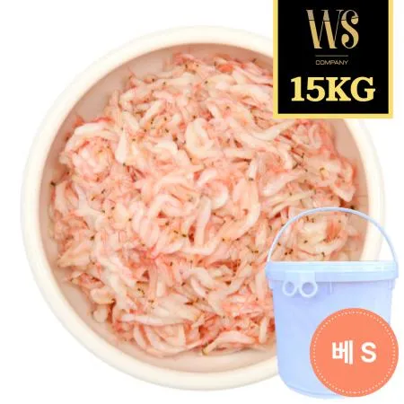 베트남 S사이즈 새우젓 15kg [ 베트남산 새우젓갈 순대국 김장 보쌈 ]