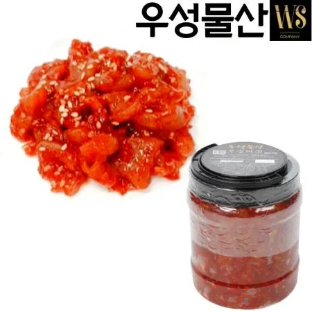 우성물산 다진 오징어젓갈 2kg, 1통, 업소용, 가정용