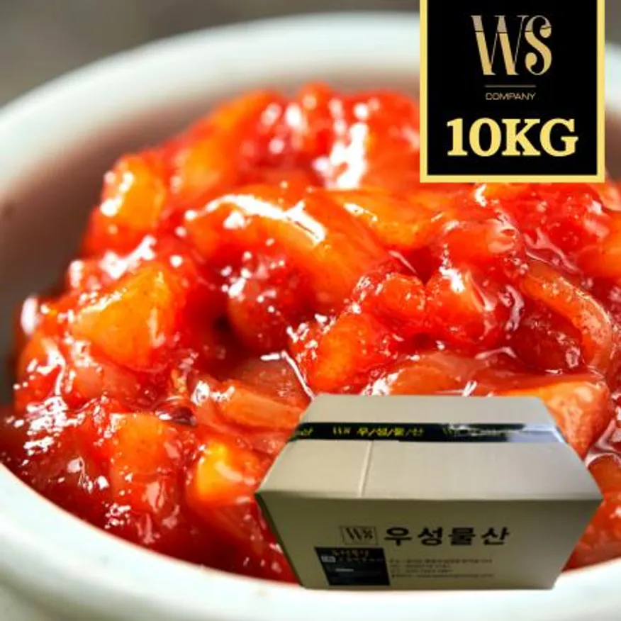 우성물산 업소용 3센치 오징어젓갈 10kg(아이스박스) 이미지