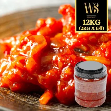 다진 오징어젓 2kg x 6통 [ 다짐이 오징어젓갈 ]