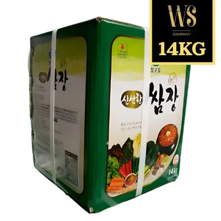 참고을 신선한 쌈장 14kg 맛있는 쌈장 대용량 업소용 쌈장 지함