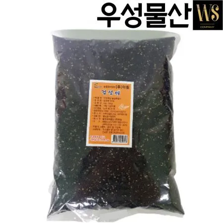 [아침] 볶음검정깨 흑임자 1kg, 1봉 