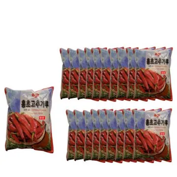 청양고추가루 1kg, 20봉 고운굵기 소스용