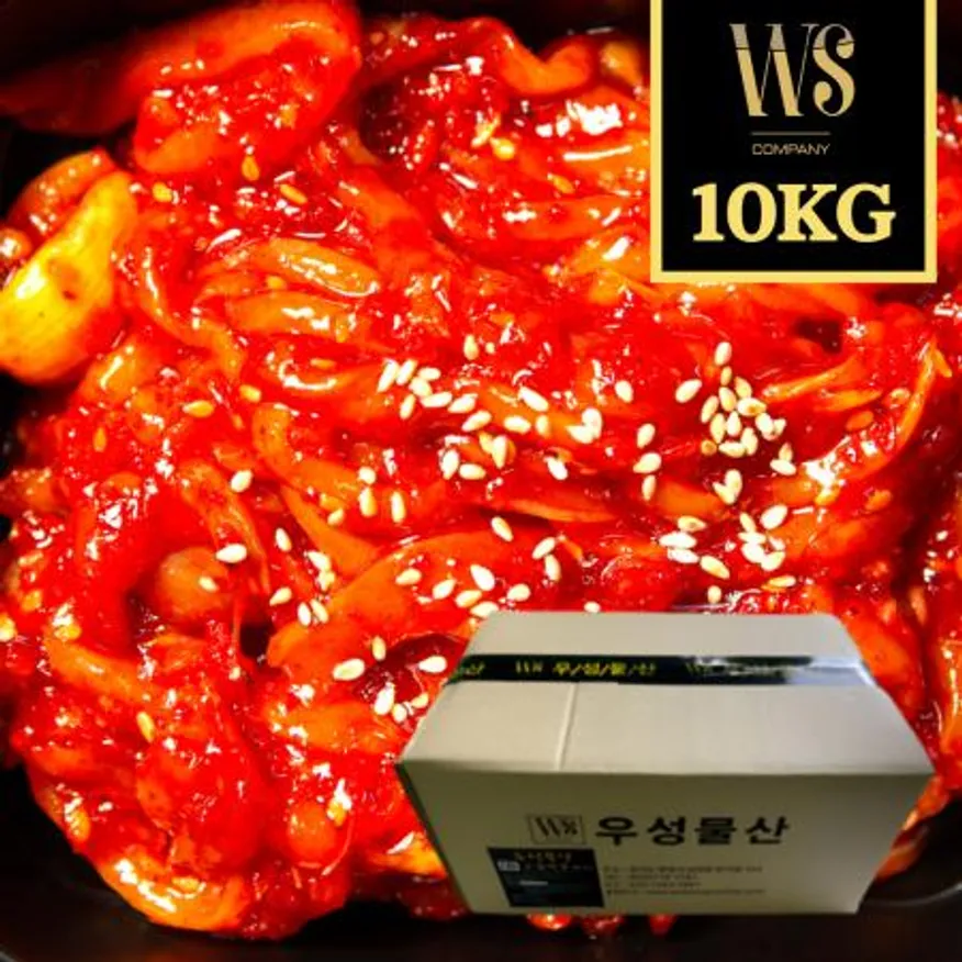 오징어젓 (채쓴)10kg 업소용 대용량 반찬 (업소용 인기상품) 이미지