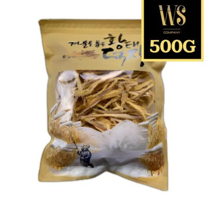 국내건조 강원도 용대리 황태채 500g x 1팩 황금빛 자연건조 황태채 이미지