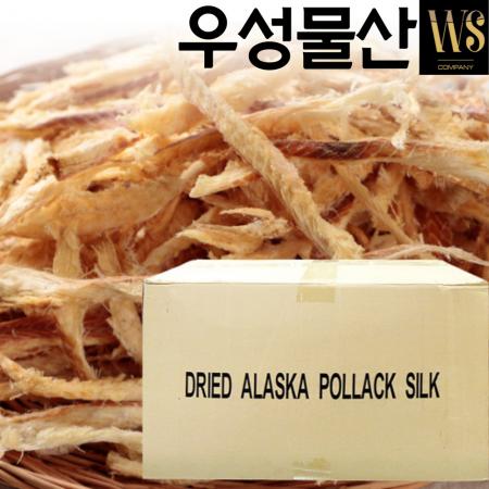 우성물산 대용량 업소용 황태채 20kg (황태채 100%) 이미지