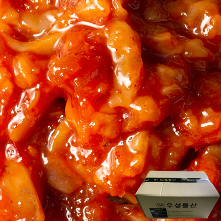 더 탱탱한 프리미엄 다진오징어젓 신제품 1cm 10kg 박스포장 이미지