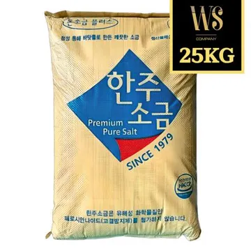 한주 본소금플러스 25kg 정제염