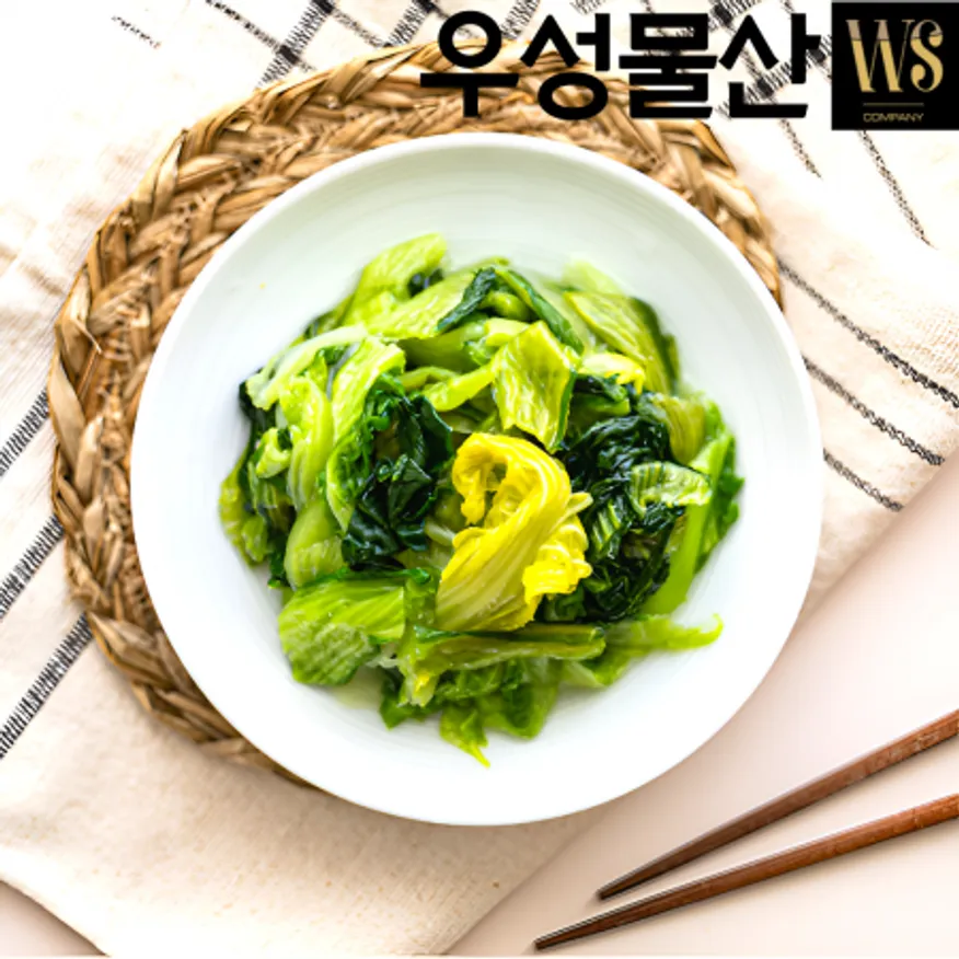 냉동야채 냉동 얼갈이 5~7cm 절단 10kg 이미지