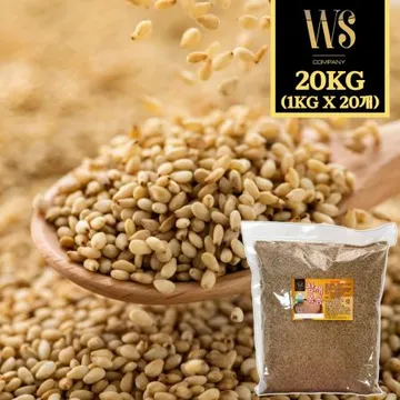 볶음참깨 1kg, 20봉 고소하게 볶은참깨 국내 안심제조 수입통깨