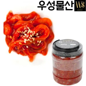 우성물산 채쓴 오징어젓갈 2kg, 1통, 업소용 가정용