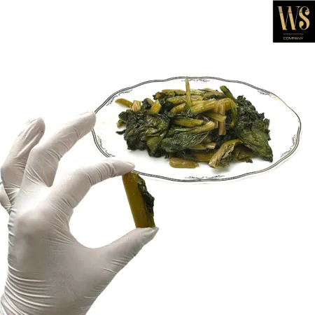 중국산 갓장아찌 10kg 아이스박스포장 이미지