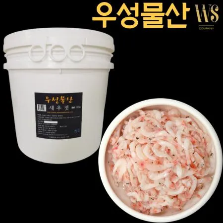 우성물산 업소용 중국산 새우젓 10kg, M사이즈 국내2차선별 이미지
