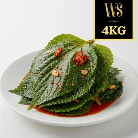 [그린이] 생양념깻잎 4kg 업소용 가정용 대용량