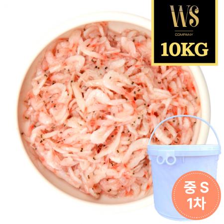 우성물산 업소용 중국산 새우젓 10kg, S사이즈 현지1차선별