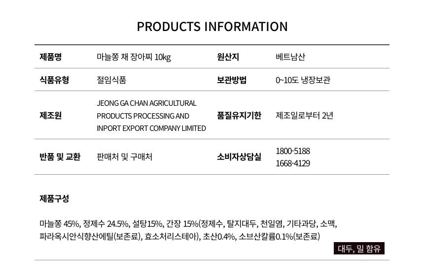 상품정보제공고시