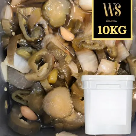 모듬야채 10kg  대용량 장아찌 피클 새콤달콤하고 아삭한식감