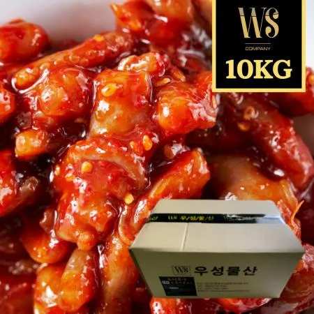 우성물산 낙지젓 업소용 대용량 10kg, 1개(아이스박스포장)