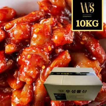 우성물산 낙지젓 업소용 대용량 10kg, 1개(아이스박스포장)