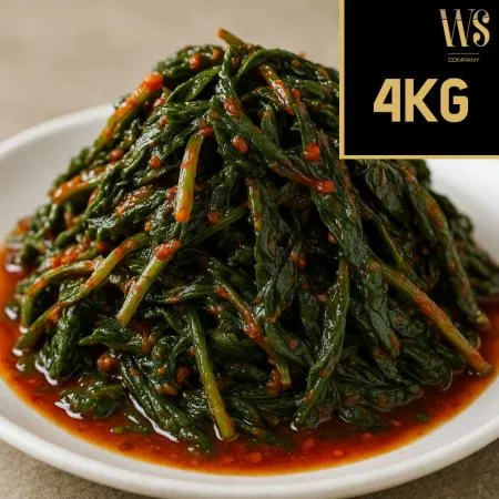 [그린이] 고추잎무침 4kgx4팩 대용량 업소용 기본박스